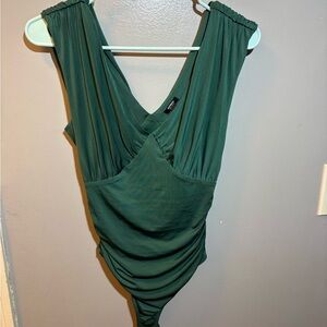 Express Deep Green Bodysuit